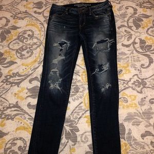 American Eagle distressed jeans